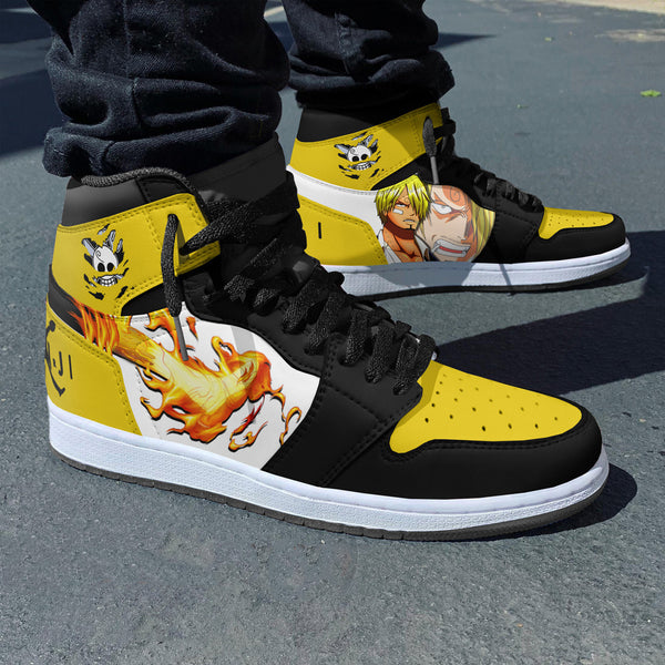 Sanji Sneakers Custom One Piece Anime Shoes New Version