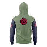 Kakashi Konoha Jonin Naruto Masked Hoodie