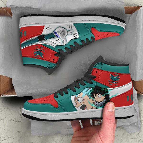 Izuku Midoriya Sneakers Limited Edition My Hero Academia Anime Shoes