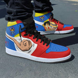 Luffy Sneakers Custom One Piece Anime Shoes Model Ver