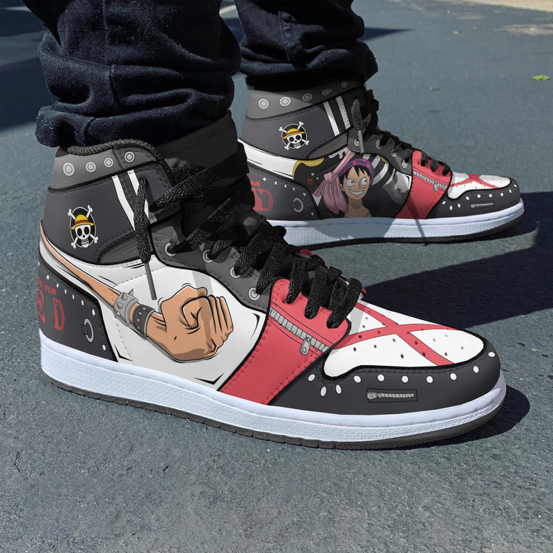 Luffy Sneakers Custom One Piece Anime Shoes