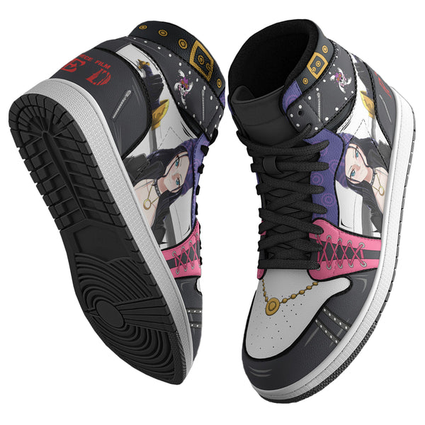 Nico Robin Sneakers Custom One Picece Red Anime Shoes