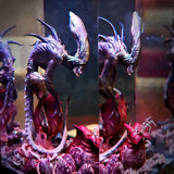 Xenomorph Alien Space Monster Diorama Epoxy Resin Lamp, Night Light, Wireless Lights