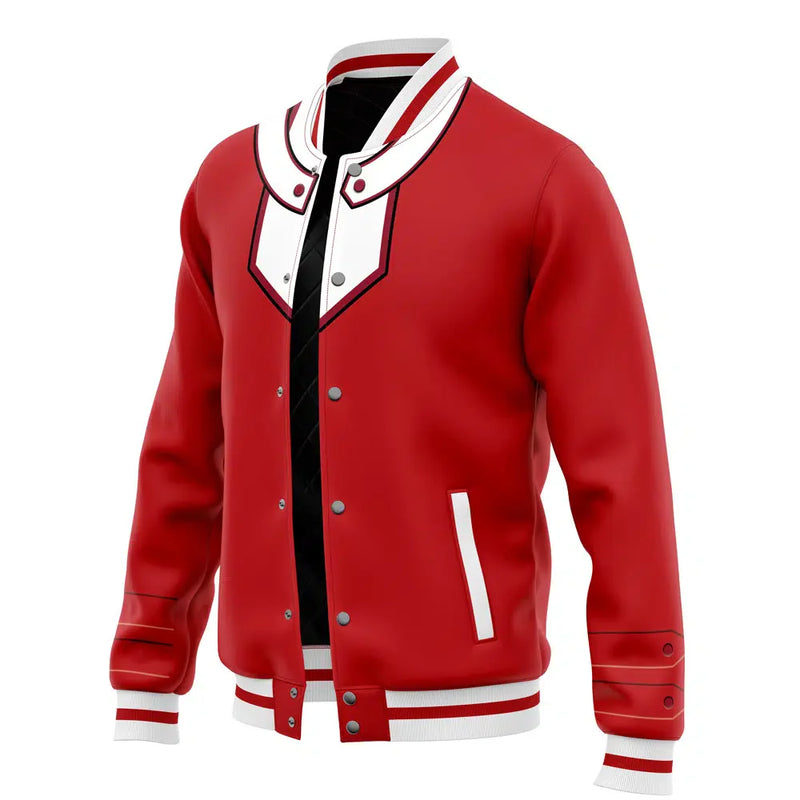 Jaden Yuki Slifer Red Yugioh GX Varsity Jacket