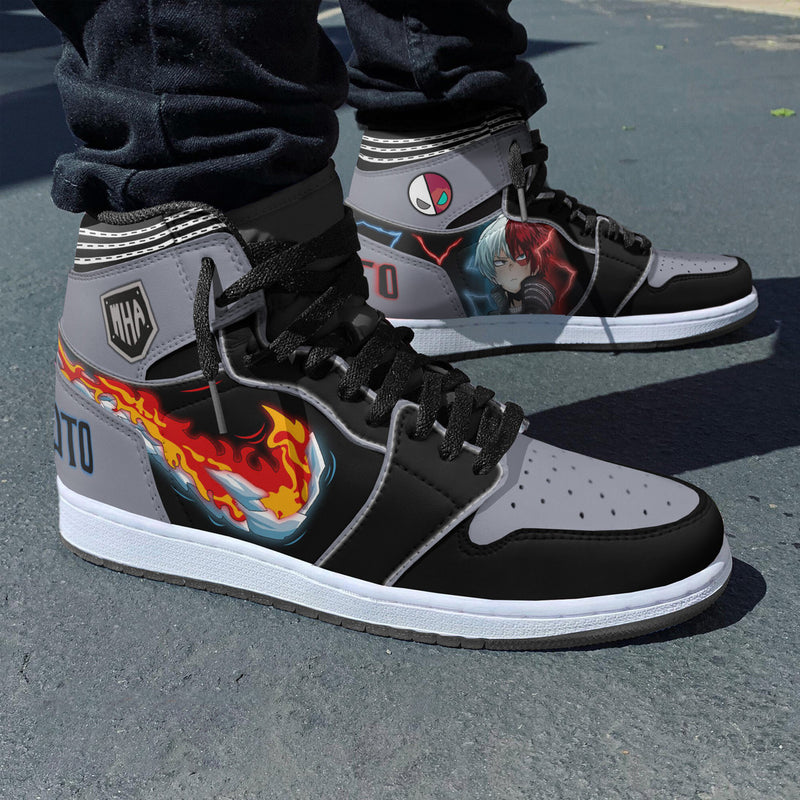 Shoto Sneakers Custom My Hero Academia Musketeers Anime Shoes