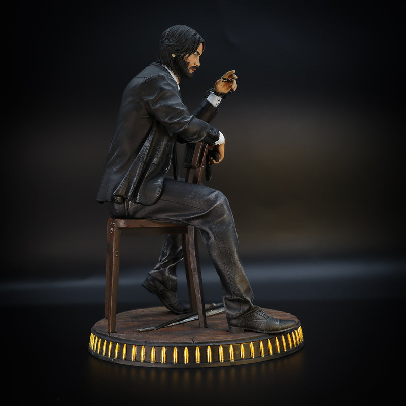 John Wick 4 - Keanu Reeves Statue Figures