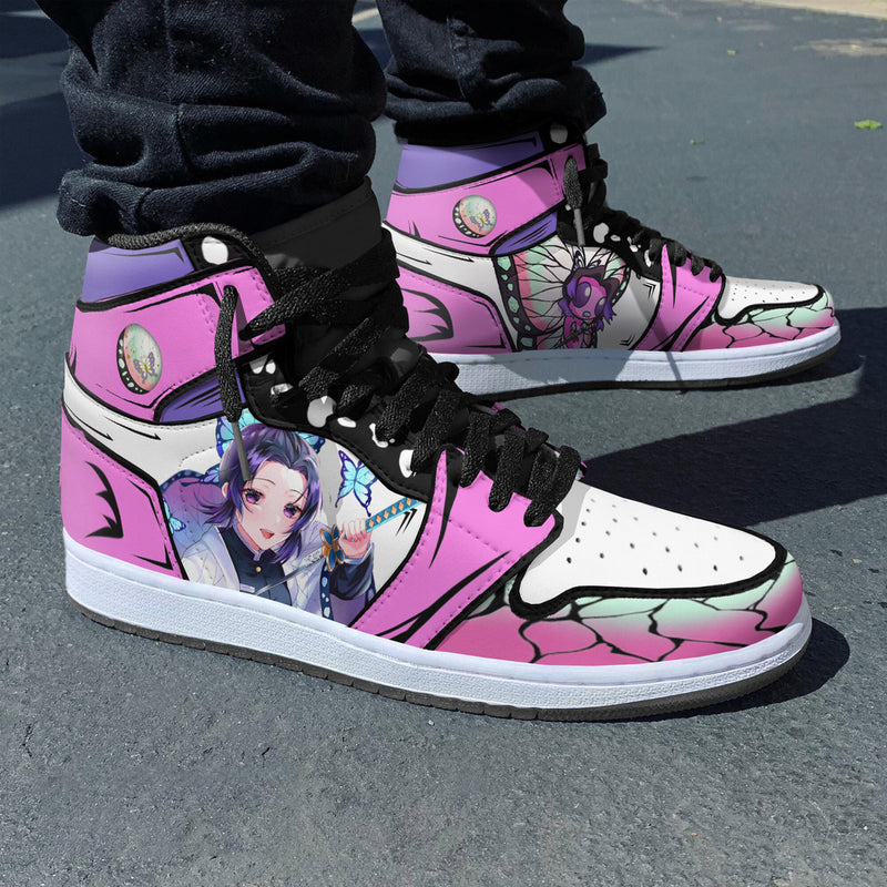 Butterfree x Shinobu 3D Shoes Custom Pokemon x KNY Boot Sneakers