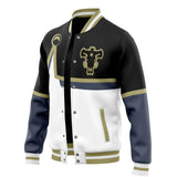 Black Bulls Black Clover Varsity Jacket