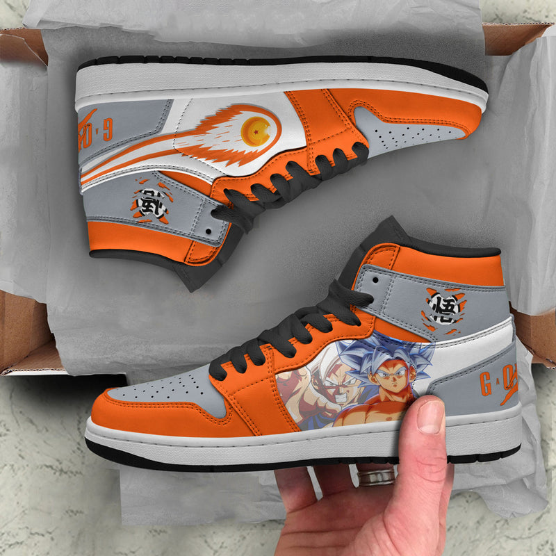 Goku Ultra Instinct Sneakers Limited Edition Dragon Ball Anime Shoes