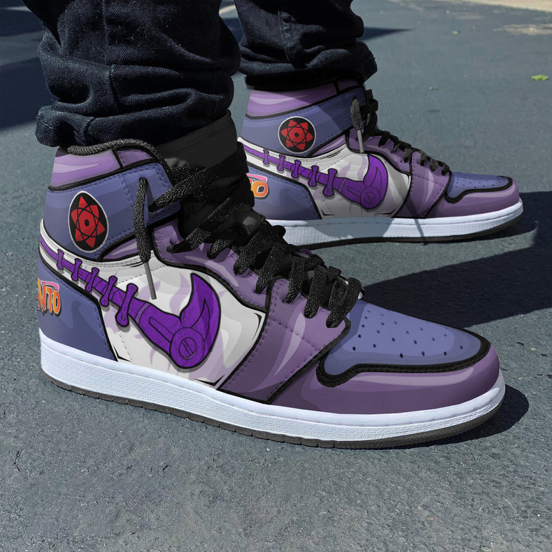 Uchiha Sasuke Susanoo Custom 3D Shoes Naruto Anime Boot Sneakers