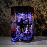 Star Wars Din Djarin The Mandalorian Epoxy Resin Lamp, Night Light