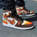 Rengoku Sneakers Custom Demon Slayer Anime Shoes New Version