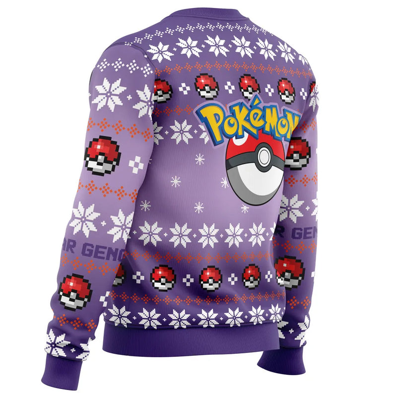 Christmas Gengar Pokemon Ugly Christmas Sweater