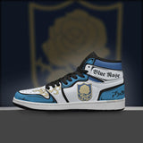 Blue Rose Boot Sneakers Custom Black Clover Anime Shoes