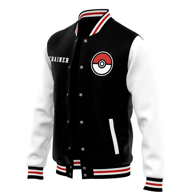 Poke League Champion Pokemon Varsity Jacket