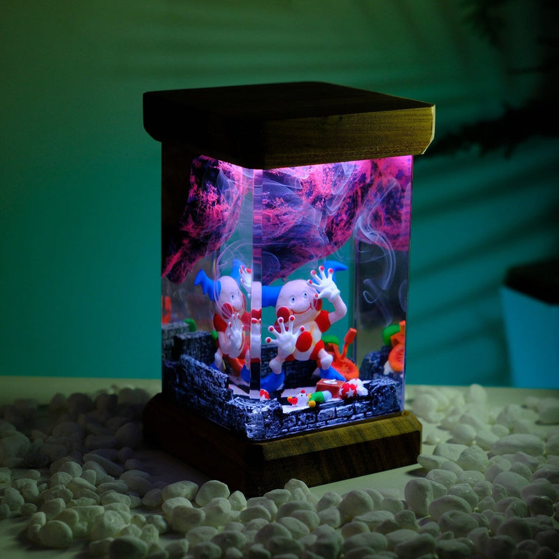 Pokemon Mr Mime Epoxy Resin Lamp, Night Light