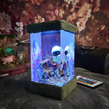 Wall E and Eve Epoxy Resin Lamp, Night Light, Wireless Lights