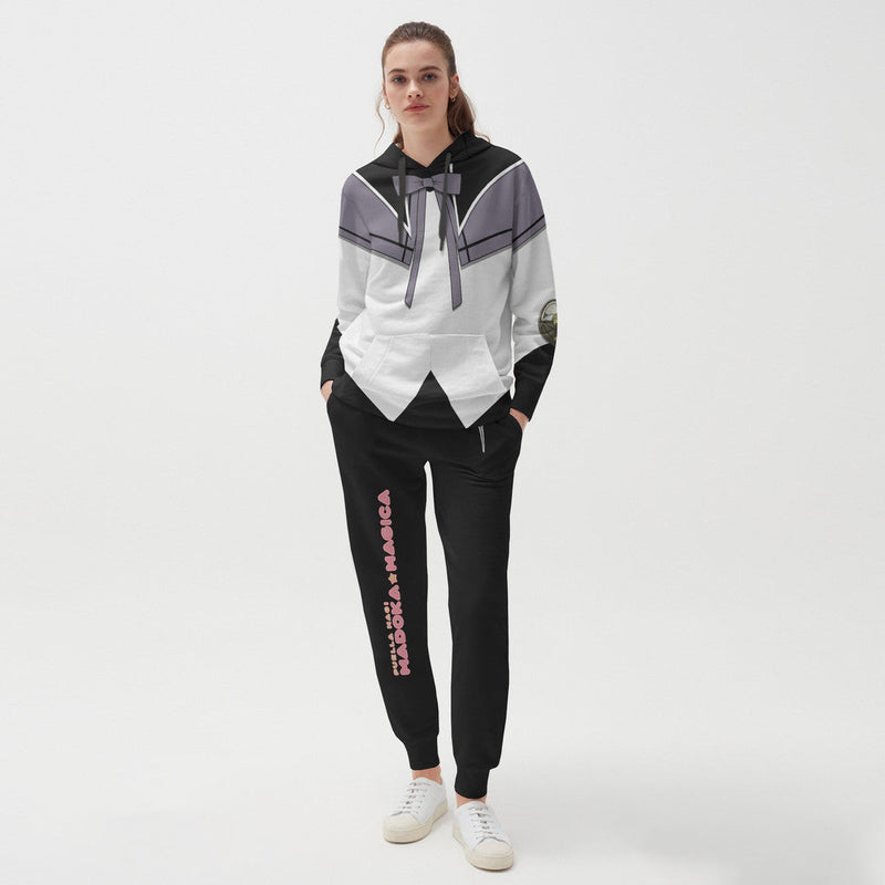 Akemi Homura Puella Magi Madoka Magica Hoodie And Jogger Set Anime Clothes