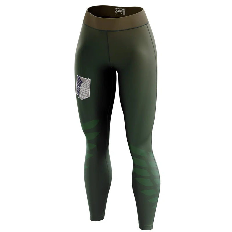 Survey Corps Attack on Titan Custom Unisex Leggings Spats Training Tights