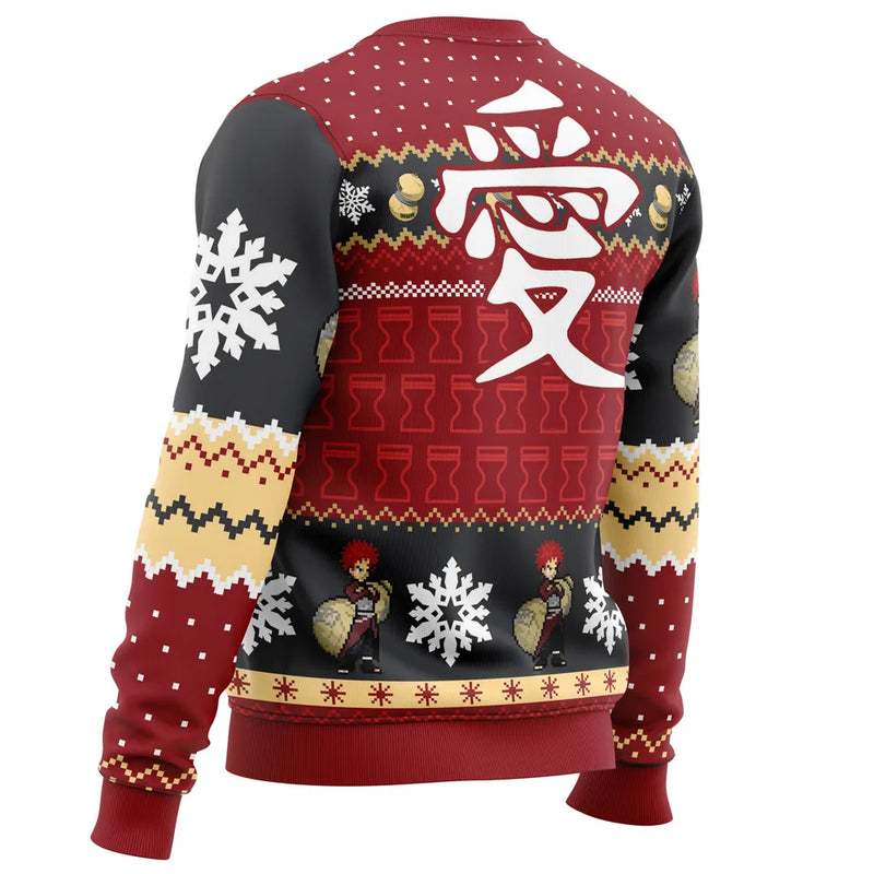 Christmas Gaara Naruto Ugly Christmas Sweater