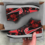 Akatsuki Sneakers Custom Naruto Anime Shoes Special Edition