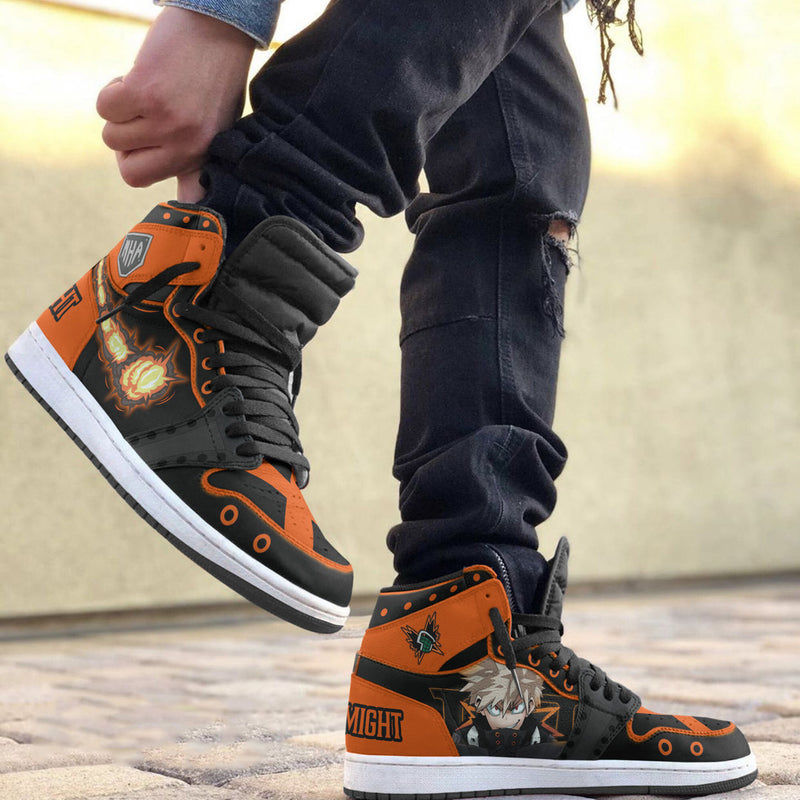 Bakugo Sneakers Custom My Hero Academia Musketeers Anime Shoes