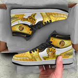 Leo Aiolia Anime Shoes Saint Seiya Custom Boot Sneakers