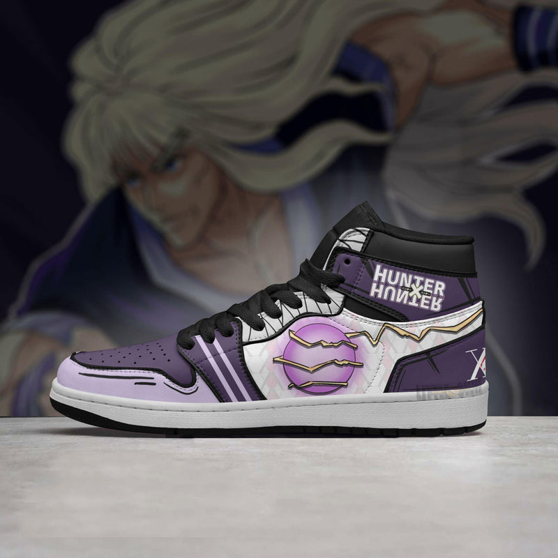 Hunter x Hunter Shoes Anime Sneakers Custom Boot Silva Zoldyck