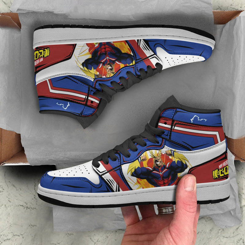 Al Might Shoes My Hero Academia Custom Anime Sneakers