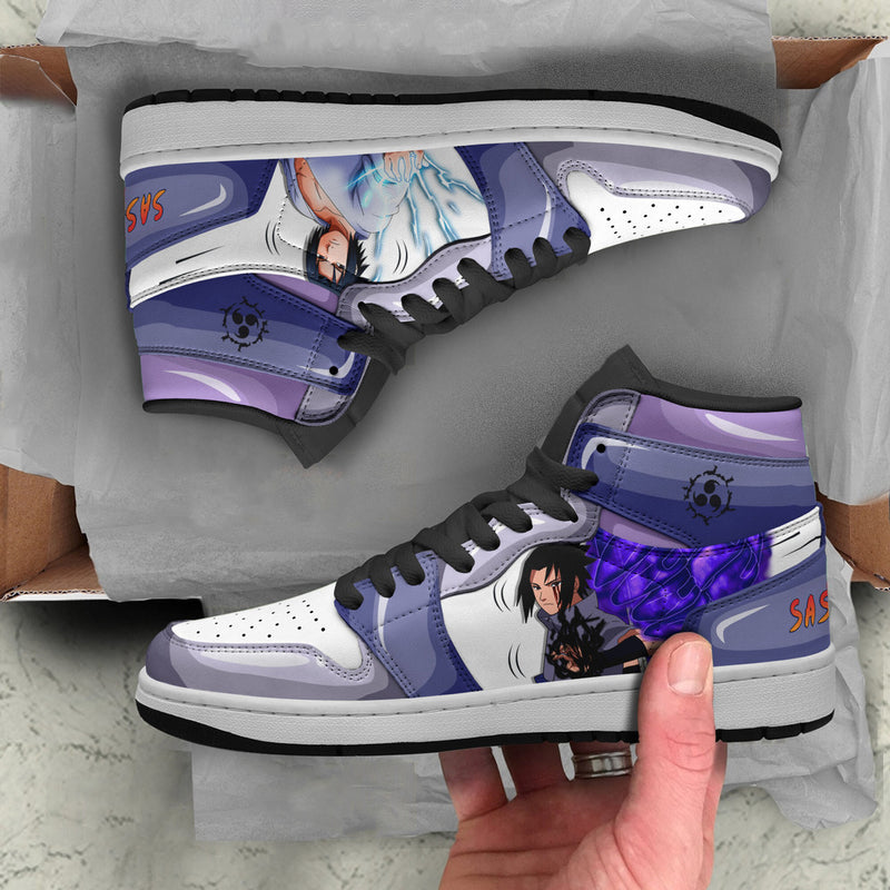 Sasuke Sneakers Custom Naruto Anime Shoes New Version