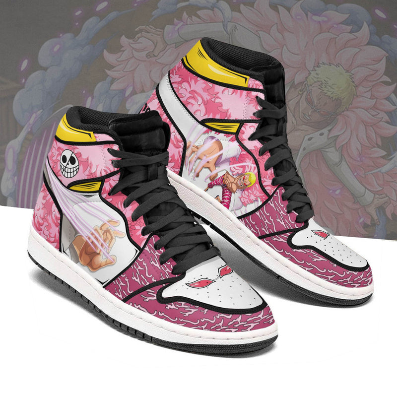 Donquixote Doflamingo Anime Shoes Custom One Piece Boot Sneakers