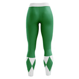 Green Ranger Mighty Morphin Power Rangers Custom Unisex Leggings Spats Training Tights