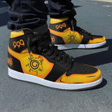 Kurama Naruto Custom Shoes Anime Cosplay Boot Sneakers