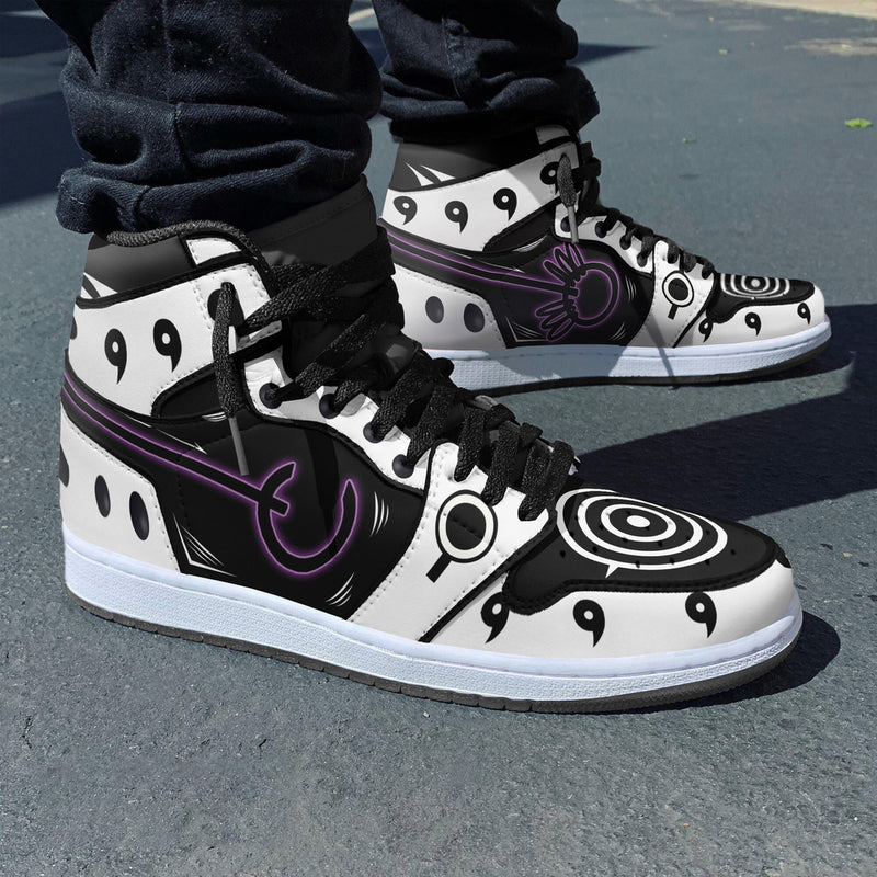 Madara Six Path Custom Shoes Naruto Anime Boot Sneakers