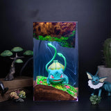 Pokemon Bulbasaur Epoxy Resin Lamp, Night Light