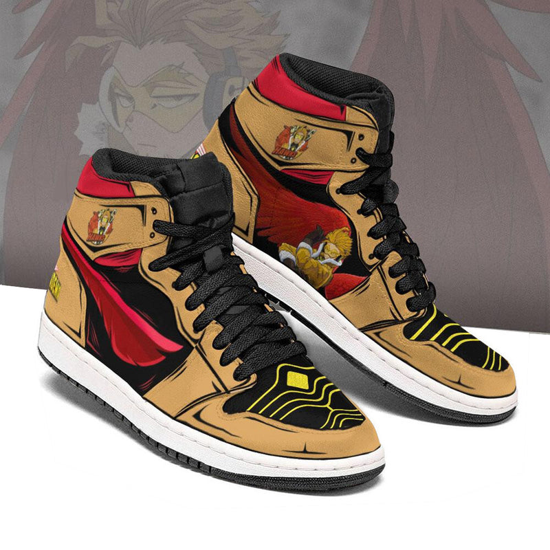 Hawks Shoes Custom My Hero Academia Anime Boot Sneakers