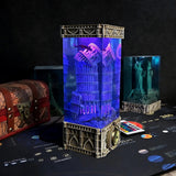 Gothic The Leaning Tower of Pisa Undersea Epoxy Resin Lamp, Night Light, Wireless Lights