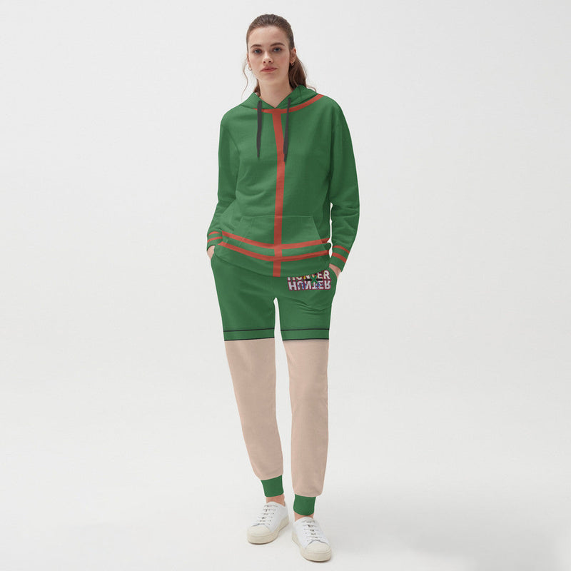 Gon Freecss Hunter X Hunter Hoodie And Jogger Set Anime Clothes