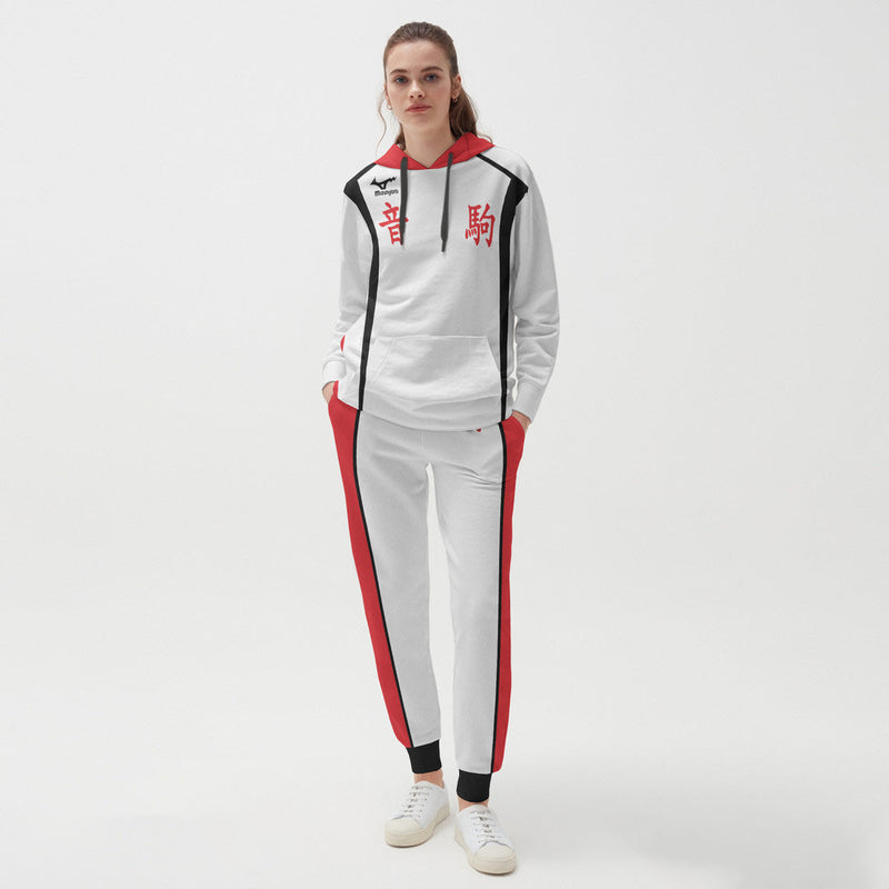 Haikyuu Nekoma Libero Haikyuu Hoodie And Jogger Set Anime Clothes