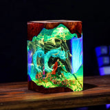 Demon Slayer Tomioka Giyuu Epoxy Resin Lamp, Night Light