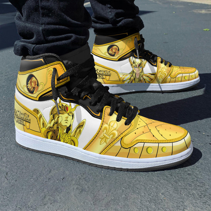 Virgo Shaka Anime Shoes Saint Seiya Custom Boot Sneakers