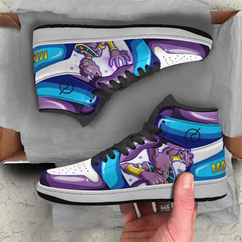 Beerus Sneakers Limited Edition Dragon Ball Anime Shoes Ver 1