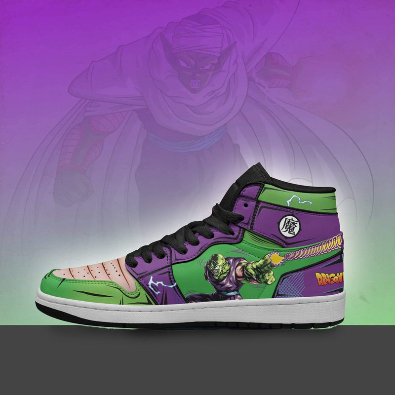 Piccolo Shoes Custom Dragon Ball Z Anime Boot Sneakers