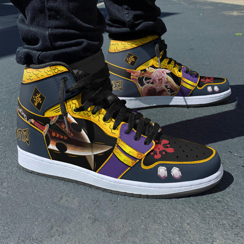 Tengen Uzui Sneakers Custom Demon Slayer Anime Shoes New Version