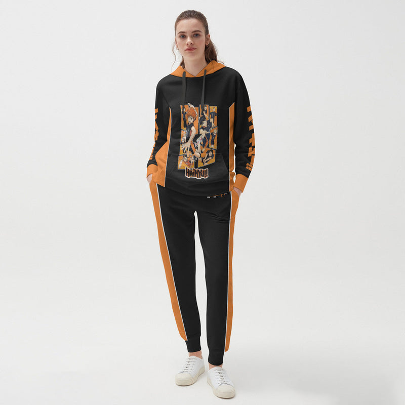 Main Character Haikyuu Hoodie And Jogger Set Anime Clothes