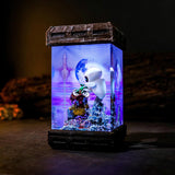 Wall E and Eve Epoxy Resin Lamp, Night Light, Wireless Lights