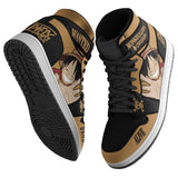 Monkey D. Luffy Wanted Custom Shoes One Piece Boot Sneakers