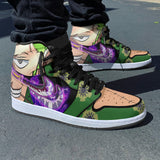 Roronoa Zoro Wano Arc Custom Shoes One Piece Anime Boot Sneakers