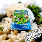 Dragon Ball Shenron Shenlong Artisan Keycaps Epoxy Resin