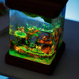 Pokemon Eeveelutions Epoxy Resin Lamp, Night Light